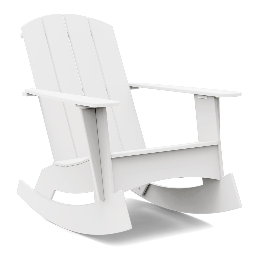 Adirondack Curved Outdoor Rocking Chair