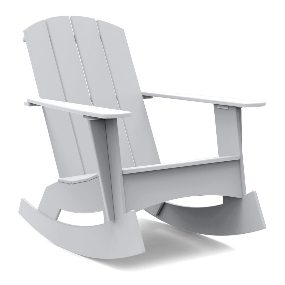 Adirondack Curved Outdoor Rocking Chair