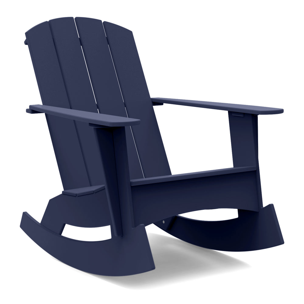 Adirondack Curved Outdoor Rocking Chair