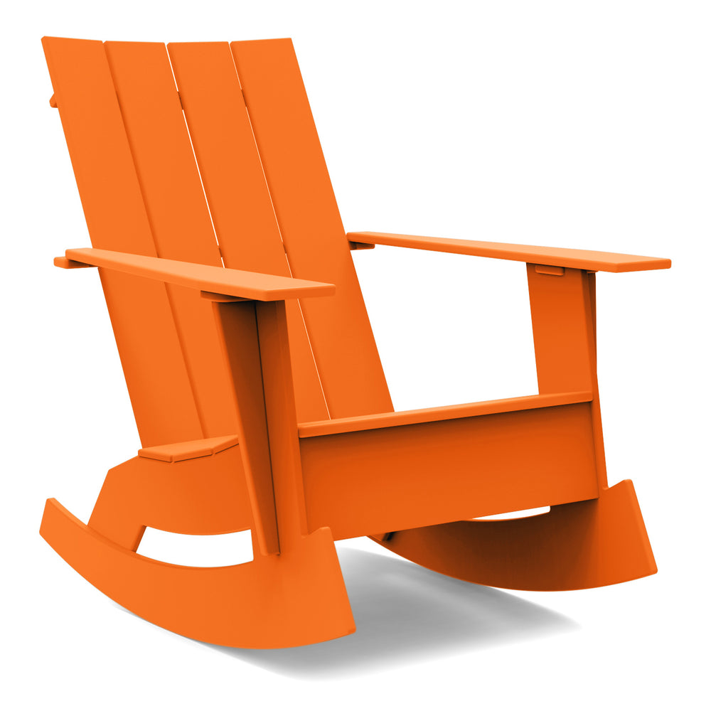 Adirondack Flat Outdoor Rocking Chair