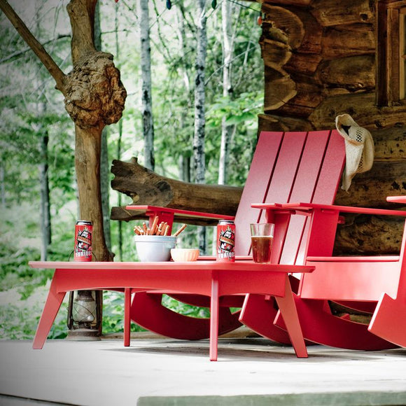 Red adirondack discount side table