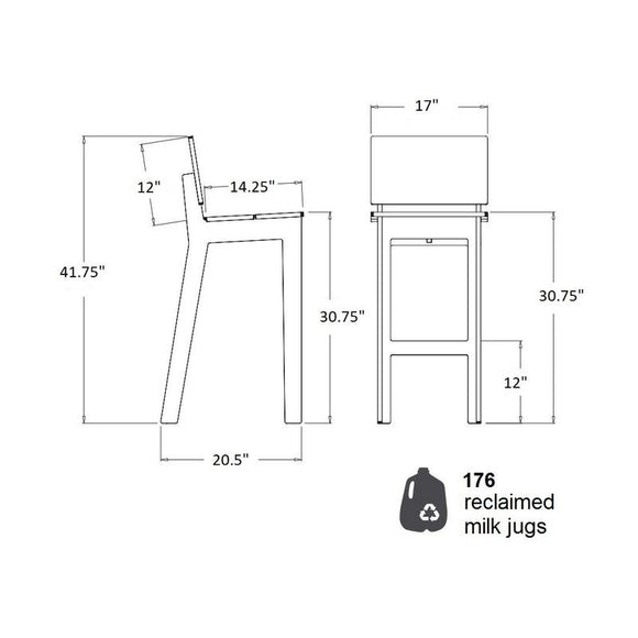 Fresh Air Bar Stool