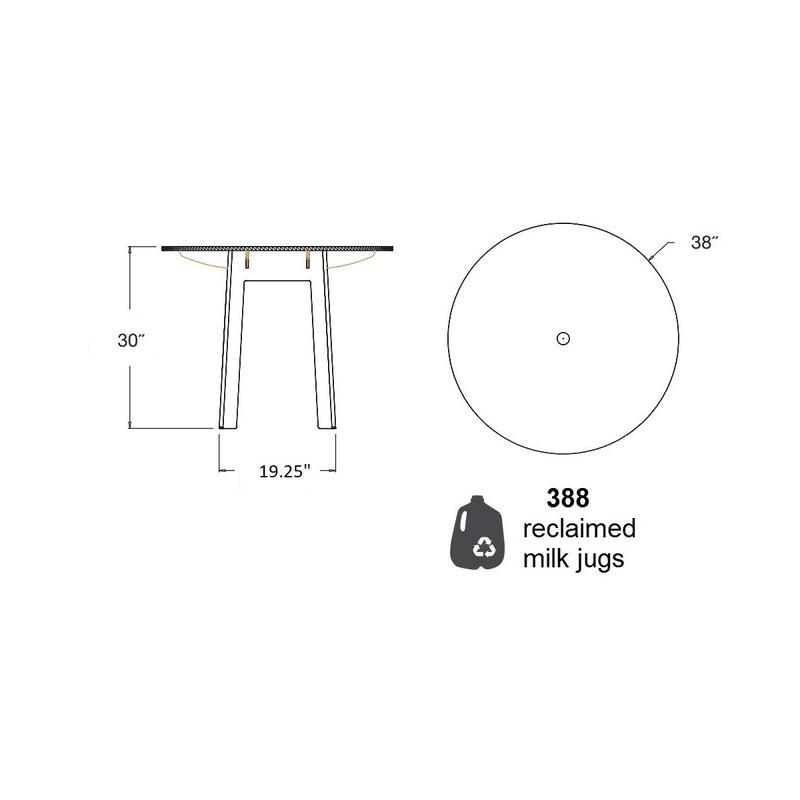 Fresh Air Round Outdoor Dining Table