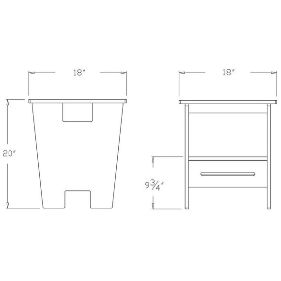 Go Outdoor Side Table
