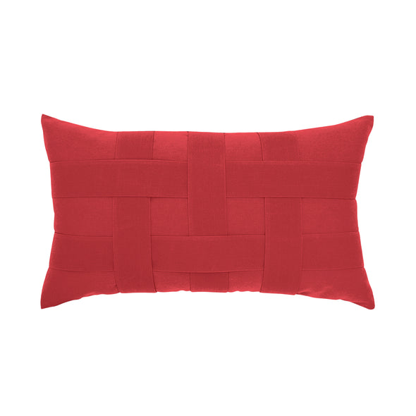 Basketweave Outdoor Pillow