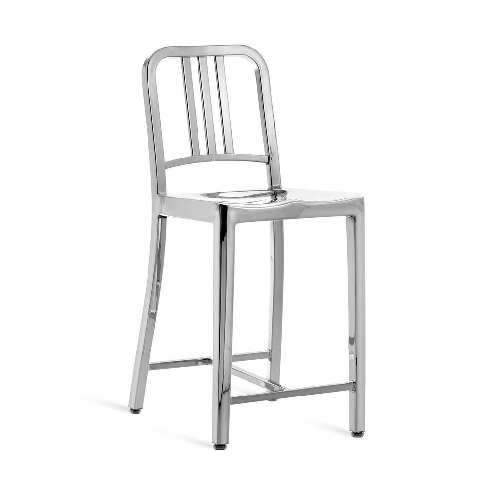 Navy Bar and Counter Stool