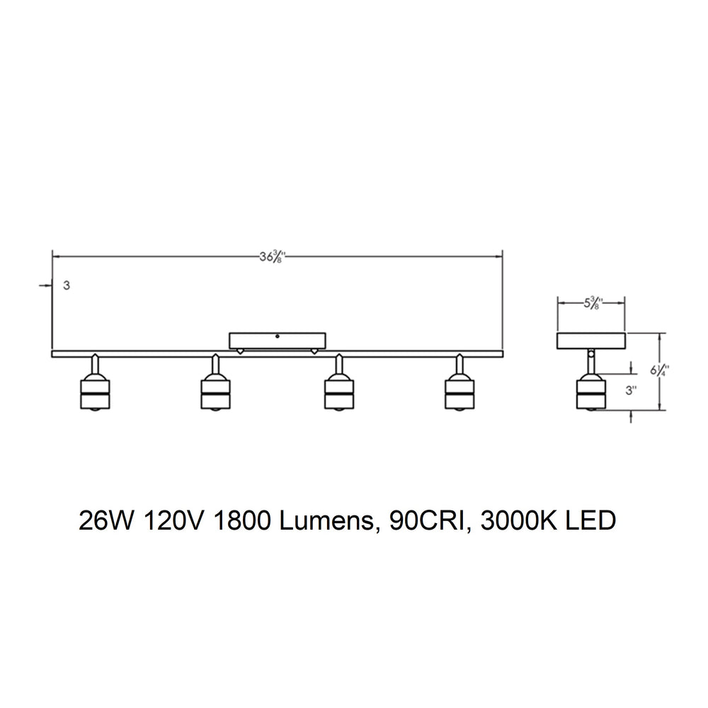 Core LED Flush Mount