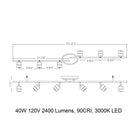 Core LED Flush Mount