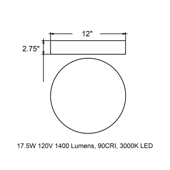 Reveal LED Flush Mount