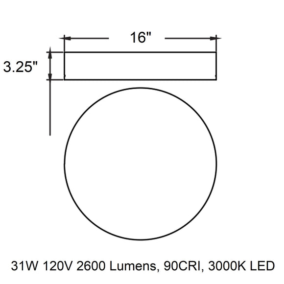 Reveal LED Flush Mount