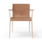 Tessa Armchair  option Cuoio 41 Leather / Natural Oak