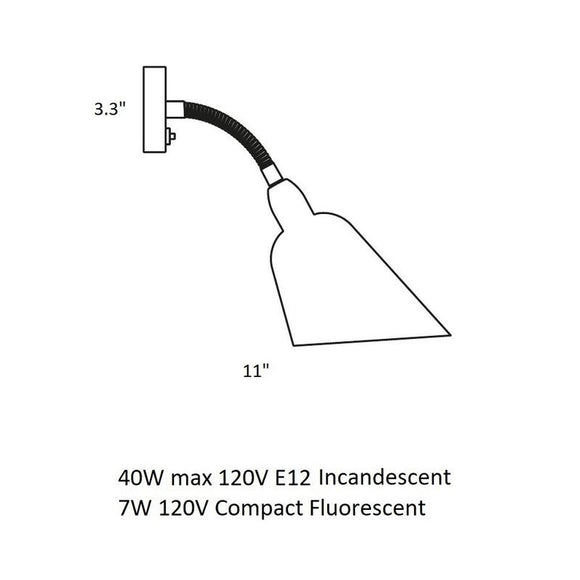 Bellevue AJ9 Wall Light