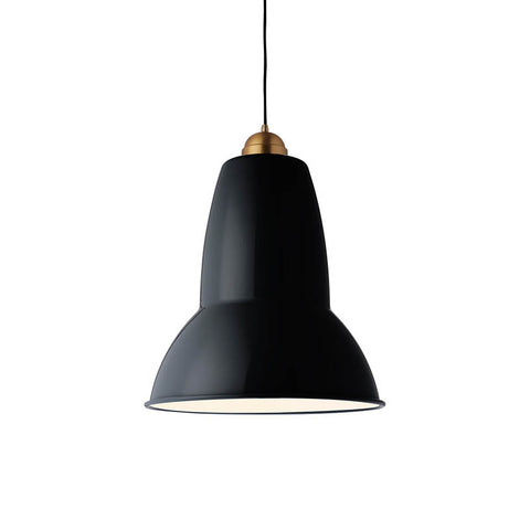 Original 1227 Giant Brass Pendant Light