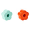 Poppy Candle And Incense Holder (Set of 2)  option Red / Blue