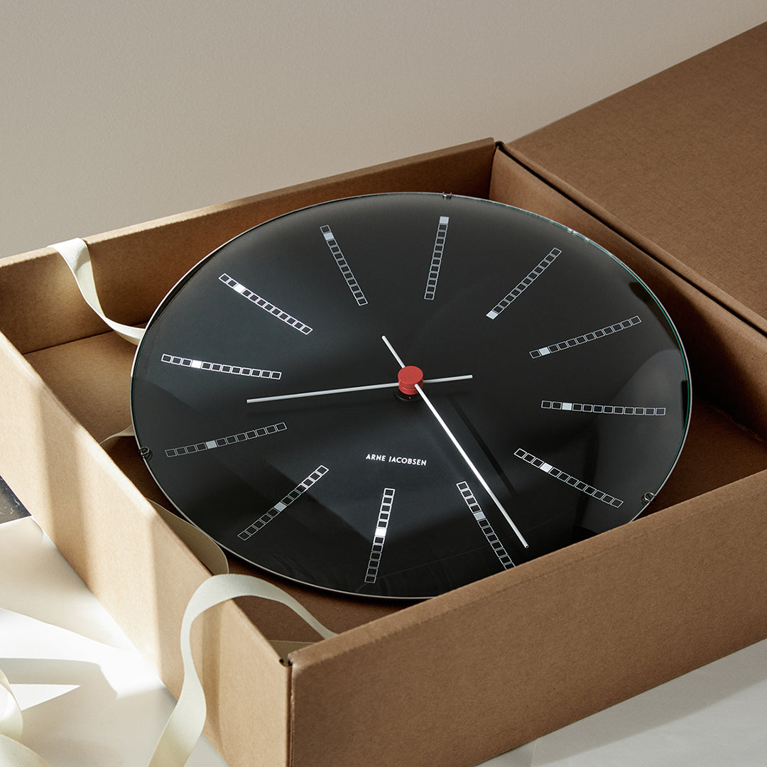 Arne Jacobsen Clocks Bankers Wall Clock - 2Modern