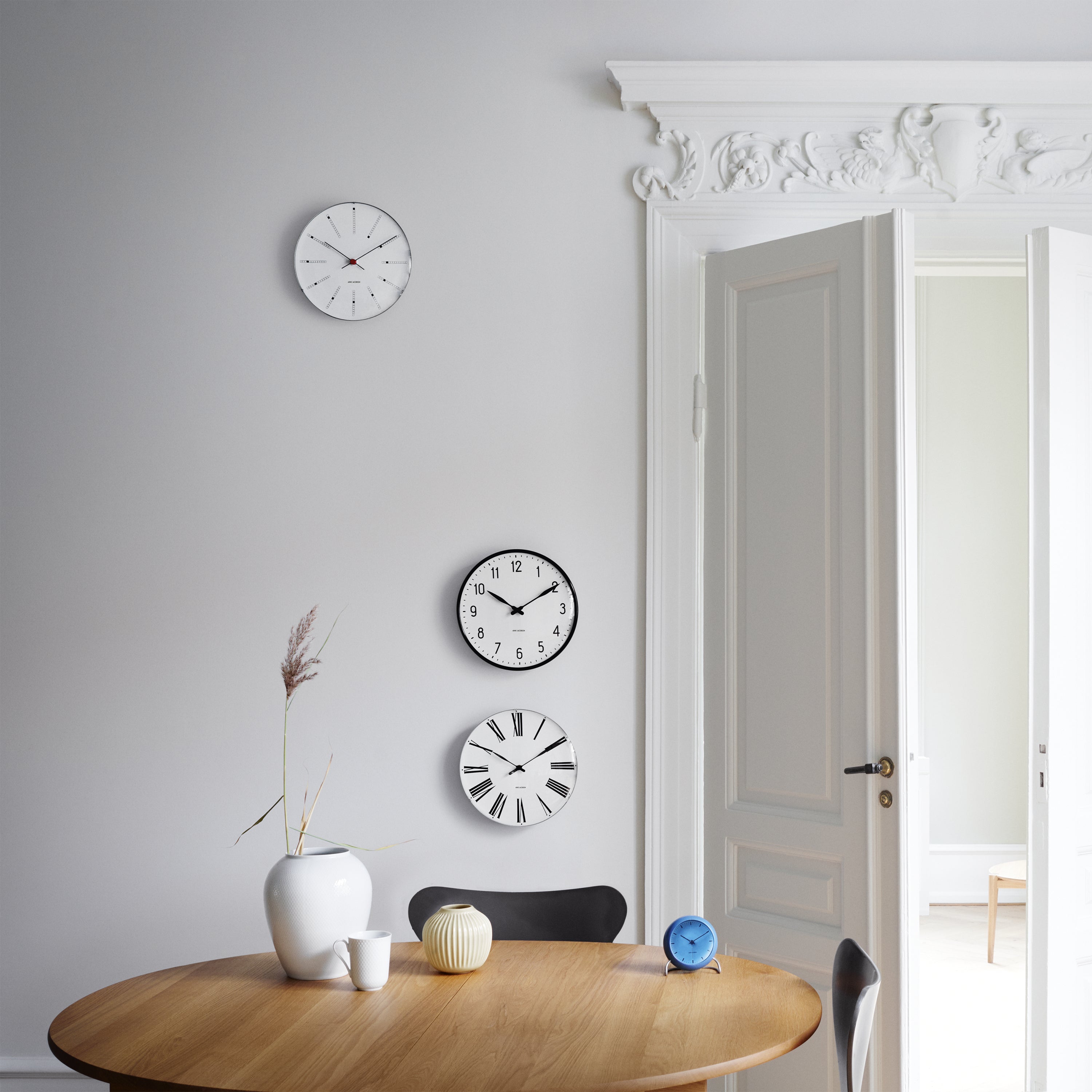 Arne Jacobsen Clocks Bankers Wall Clock - 2Modern