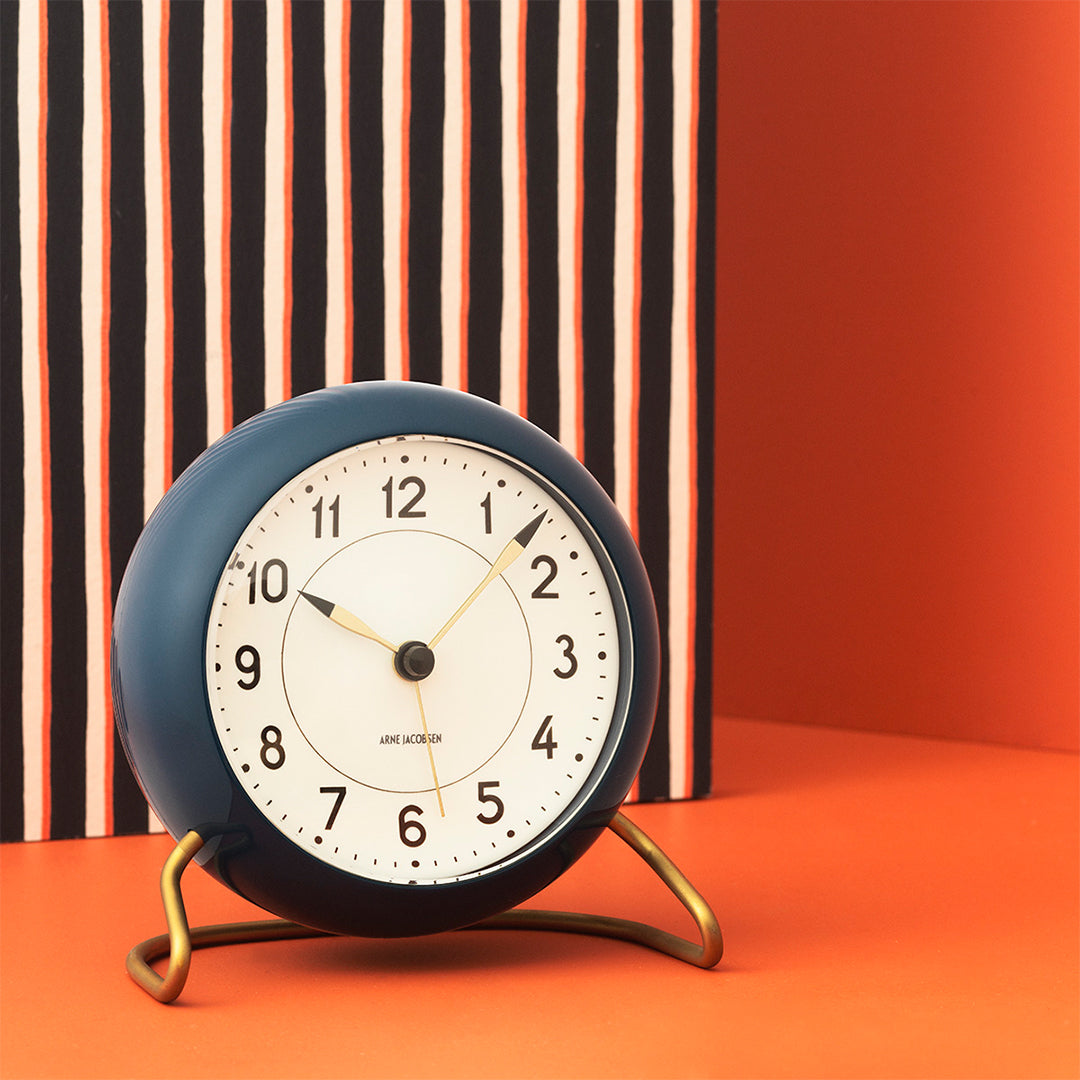 Arne Jacobsen Clocks Station Table Clock - 2Modern