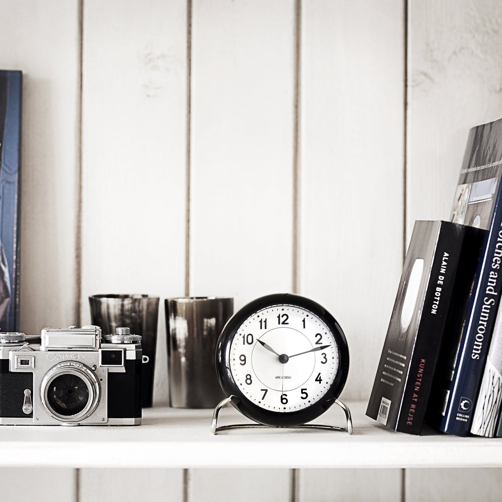 Arne Jacobsen Clocks Station Table Clock - 2Modern