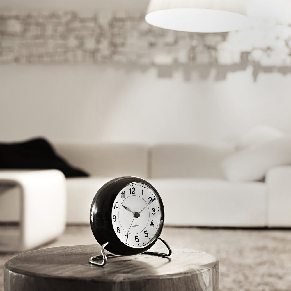 Arne Jacobsen Clocks Station Table Clock - 2Modern