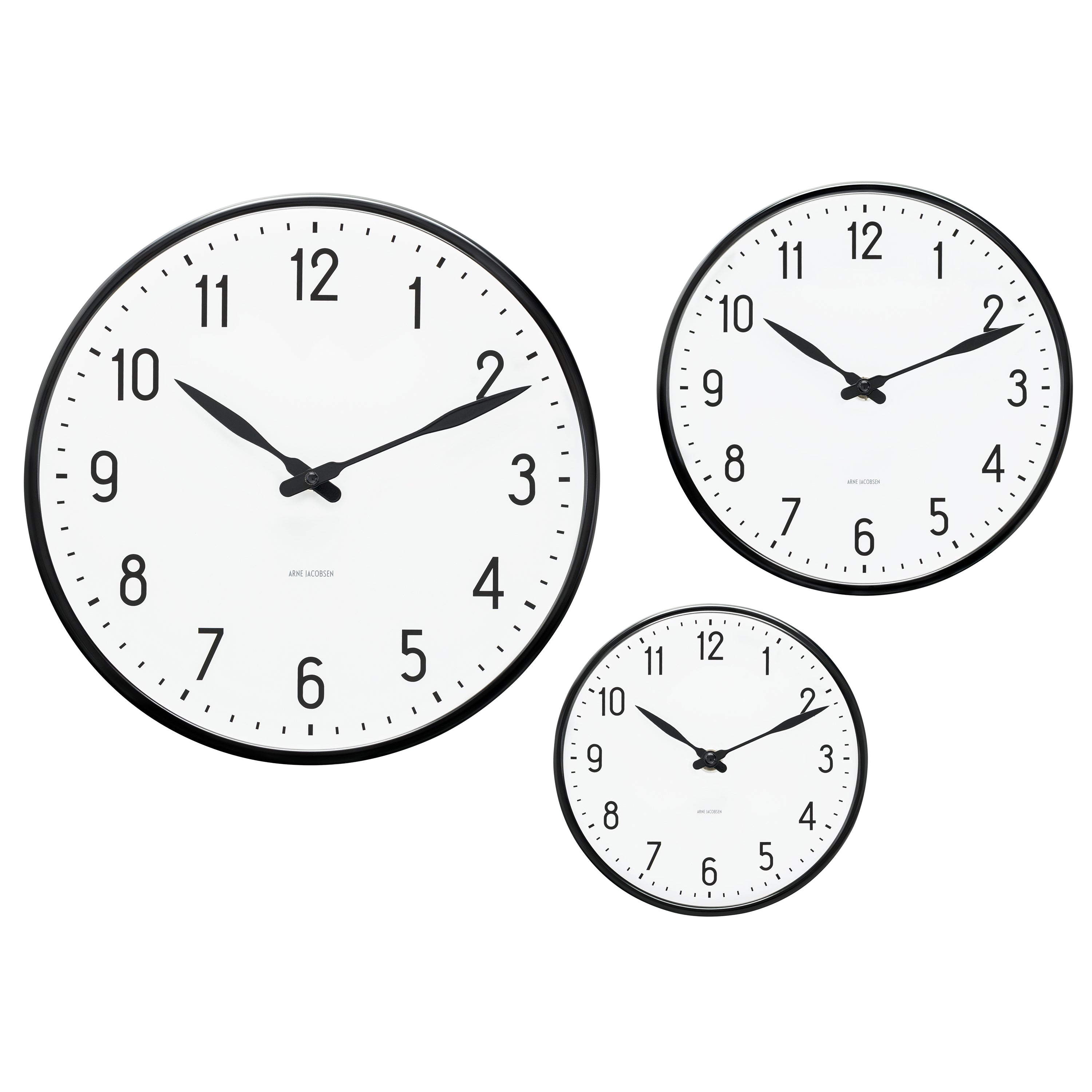 Arne Jacobsen Clocks Station Wall Clock - 2Modern