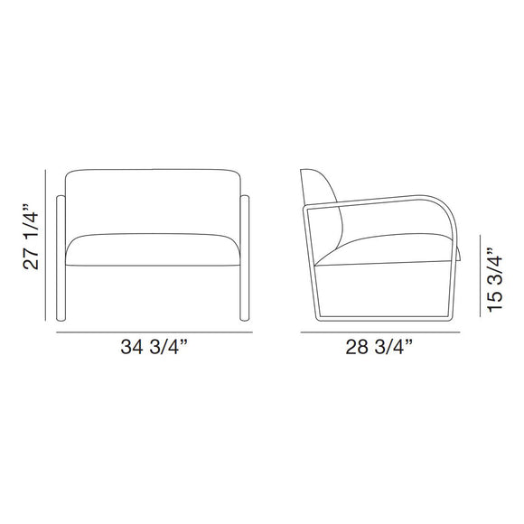 Arcos Loveseat