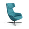 Aston Club Lounge Chair  option FB00023 Azure