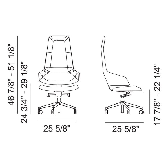 Aston Direction Syncro Office Chair