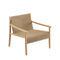 Kata Graphic 3D Knit Lounge Armchair  option 3E00002 Wheat