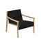 Kata Graphic 3D Knit Lounge Armchair  option 3E00003 Charcoal
