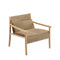 Kata Graphic 3D Knit Lounge Armchair  option 3E00002 Wheat