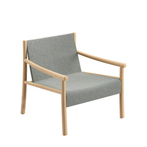 Kata Striped 3D Knit Lounge Armchair