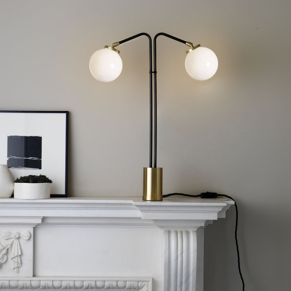 Array Opal Table Lamp