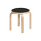 Children's Stool NE60  option Black Linoleum