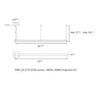 Alphabet of Light Linear Suspension Light