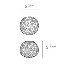 Meteorite Wall or Ceiling Light