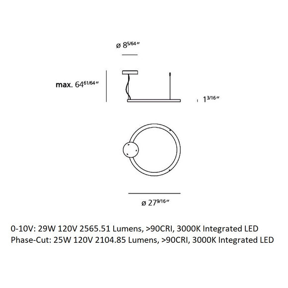 Ripple Suspension Light
