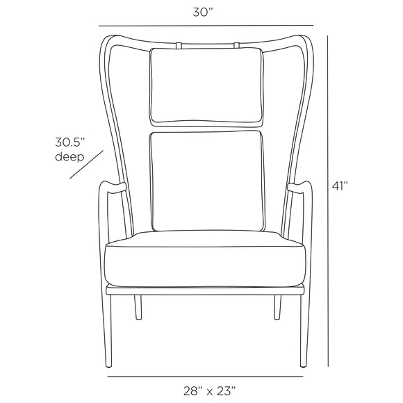 Stassi Wing Chair