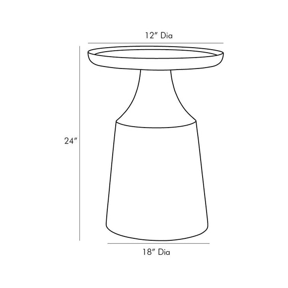 Turin Accent Table