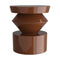 Uma Side Table  option Paprika Lacquer