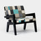Seneca Outdoor Lounge Chair  option Black