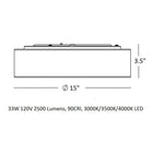 Ashland LED Flush Mount
