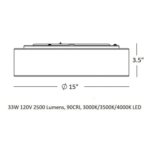 Ashland LED Flush Mount