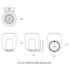 Aquina Bathroom Vanity Light