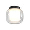Aquina Semi Flush Mount  option Small: 9.5 in diameter