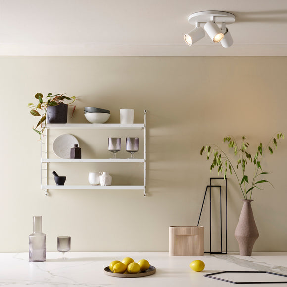 Ascoli Triple Round Semi Flush Mount
