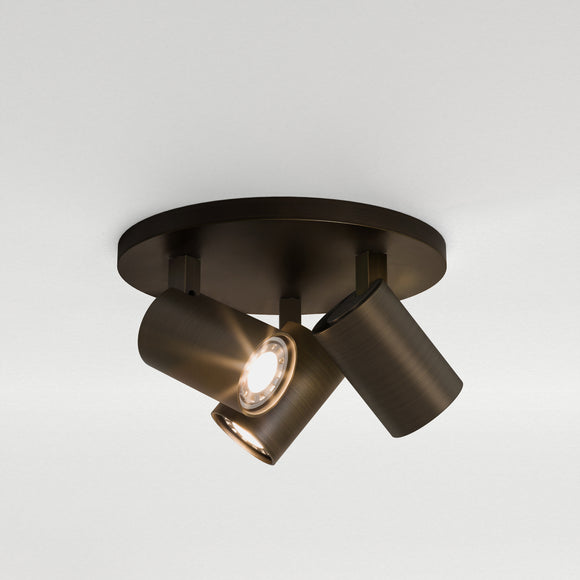 Ascoli Triple Round Semi Flush Mount