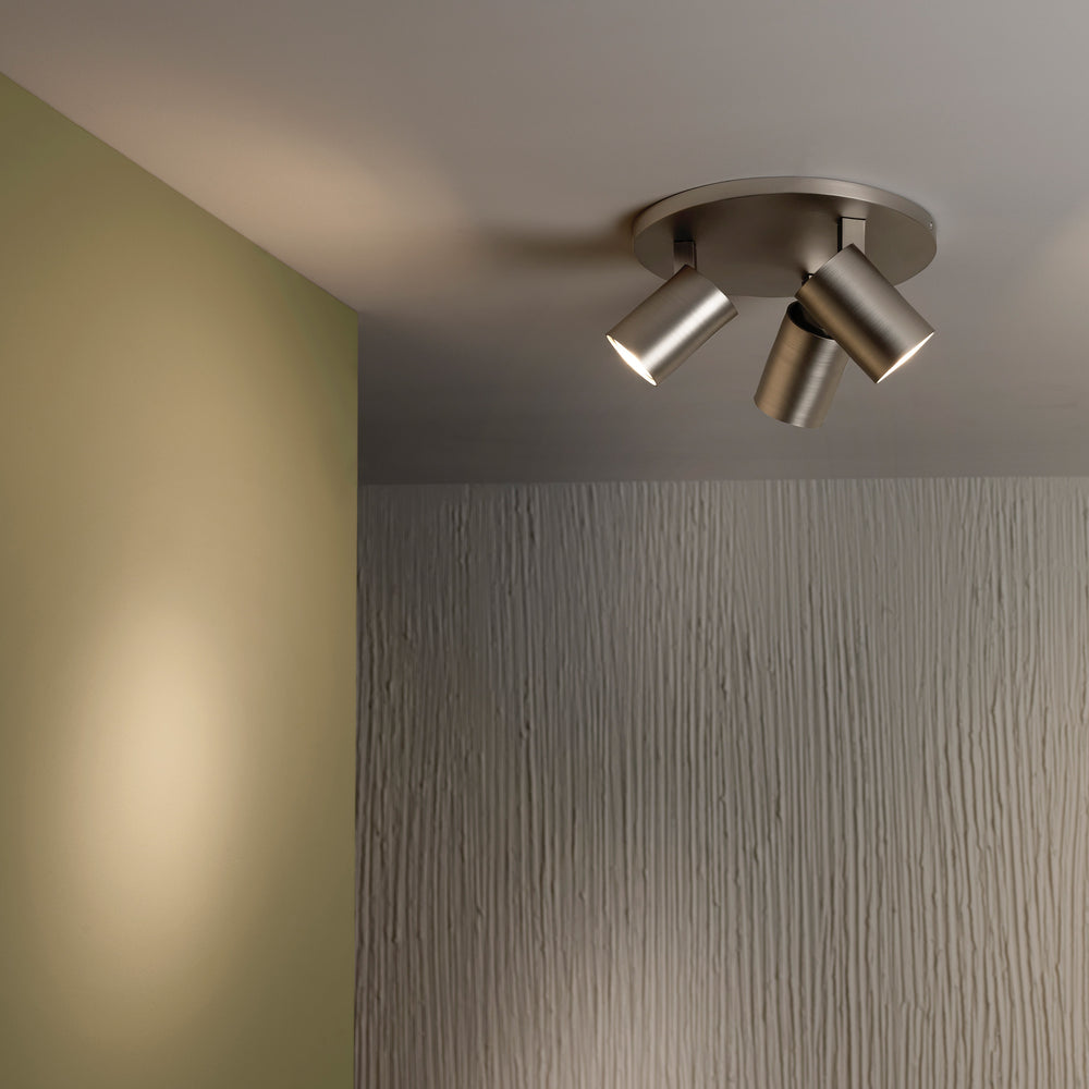 Ascoli Triple Round Semi Flush Mount