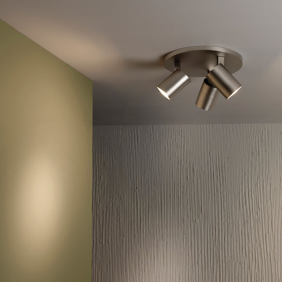 Ascoli Triple Round Semi Flush Mount