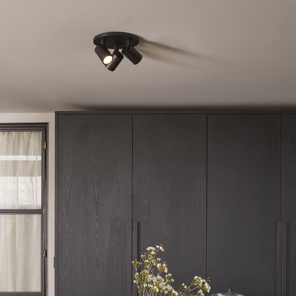 Ascoli Triple Round Semi Flush Mount