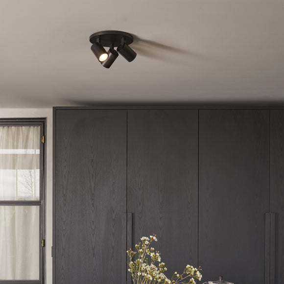 Ascoli Triple Round Semi Flush Mount